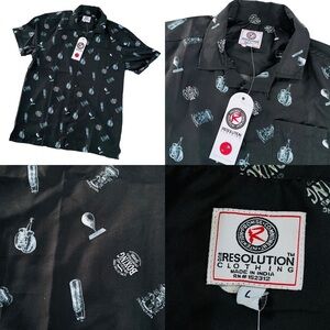 NEW Resolution Boxing Shirt Short Sleeves Sz L